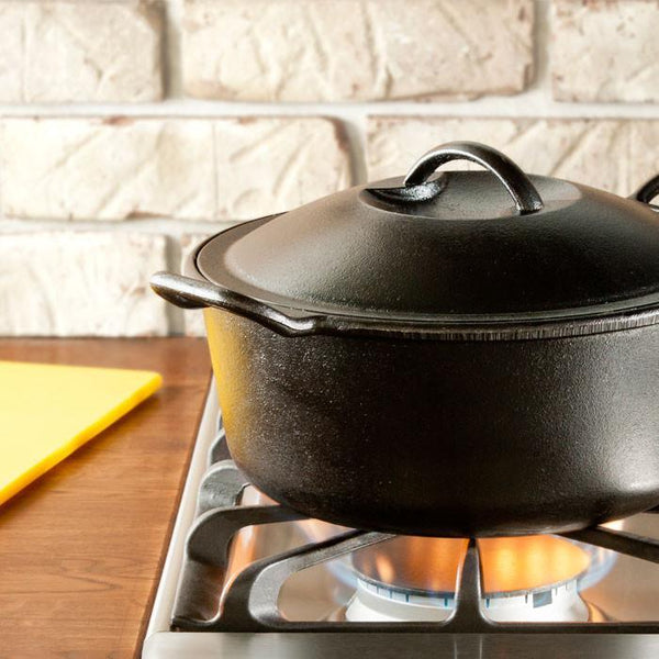 Lodge® P12D3 Pro-Logic 7 Quart Cast Iron Dutch Oven